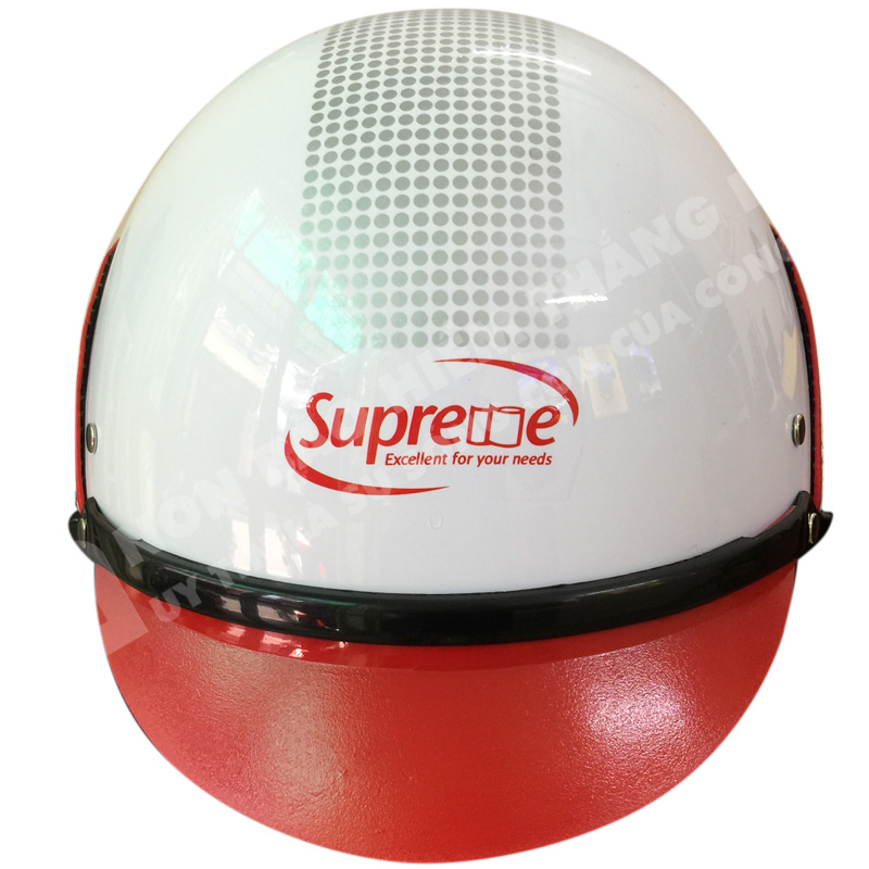 Mũ Bảo Hiểm in Logo Supreme