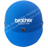 Mũ bảo hiểm quảng cáo in logo Brother