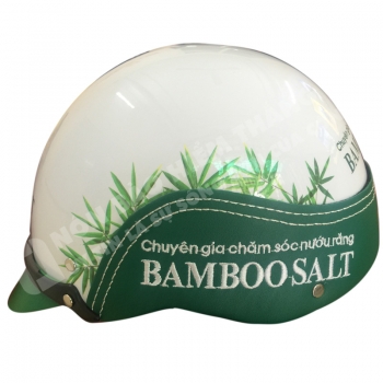 Nón Bảo Hiểm in Logo Bamboo Salt