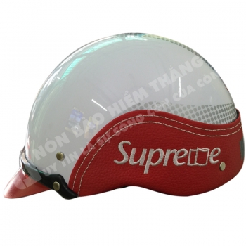 Mũ Bảo Hiểm in Logo Supreme
