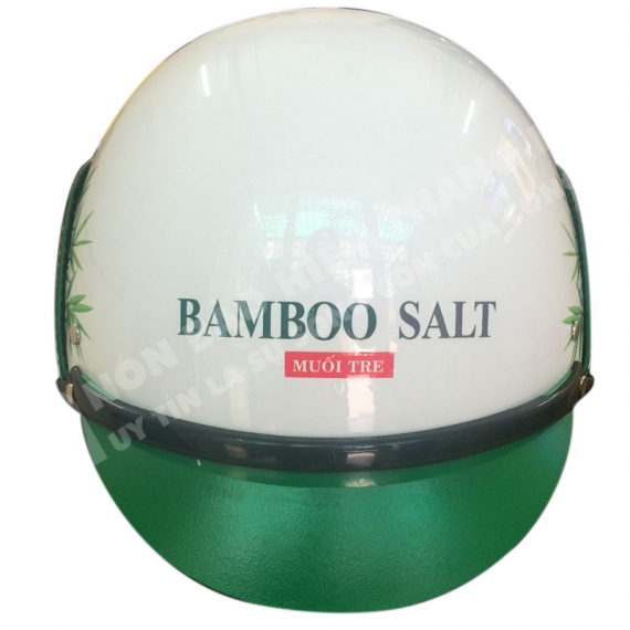 Nón Bảo Hiểm in Logo Bamboo Salt