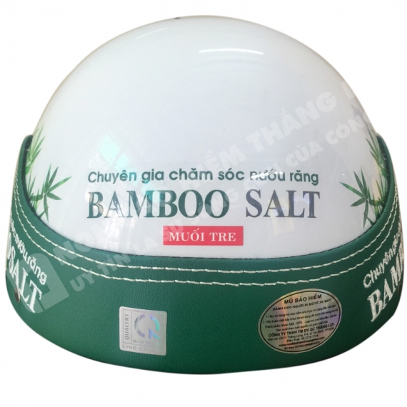 Nón Bảo Hiểm in Logo Bamboo Salt