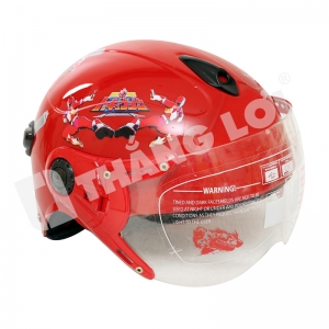 Nón bảo hiểm trẻ em đỏ