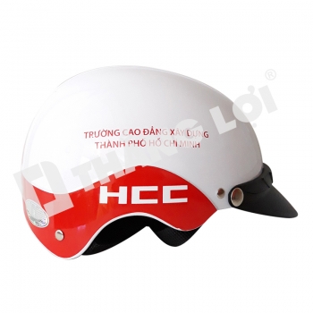 Mũ Bảo Hiểm Nửa Đầu Trường Cao Đẳng Xây Dựng