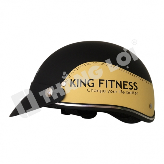 Mũ Bảo Hiểm Nửa Đầu King Fitness