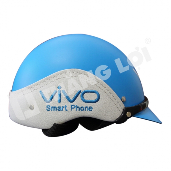 Nón Bảo Hiểm Nửa Đầu Ốp Da Vivo Smartphone