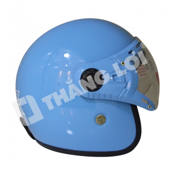 Nón Bảo Hiểm 3/4 Đầu Có Kính