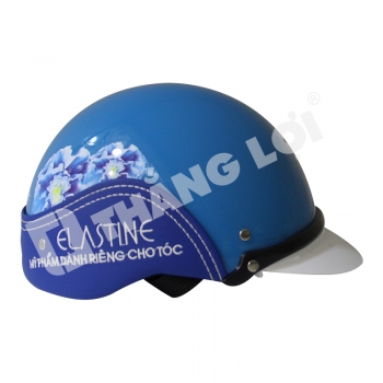 Nón Bảo Hiểm Nữa Đầu Ốp Da Elastine