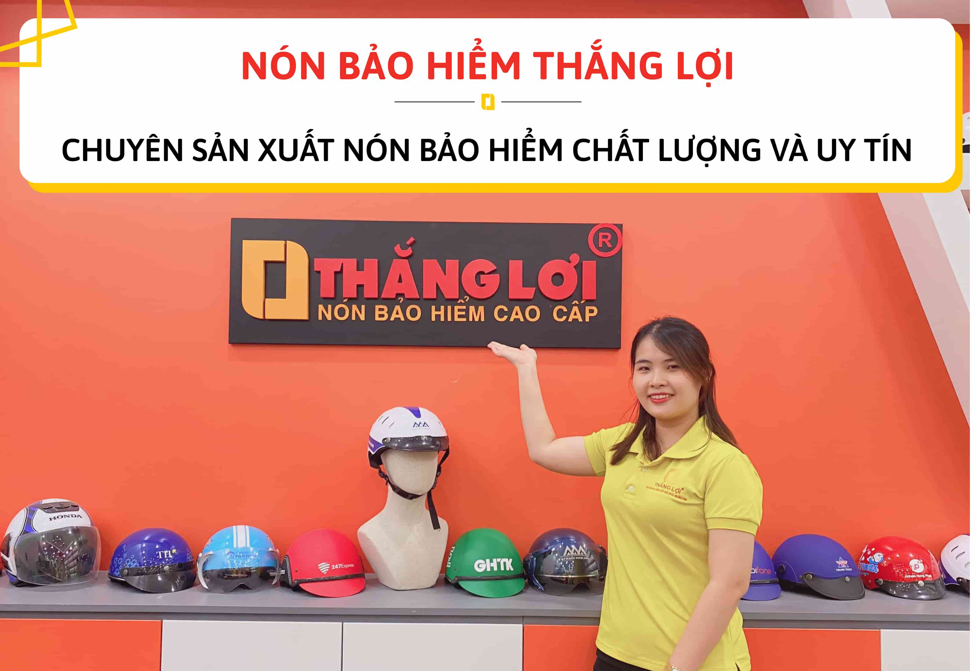 giới thiệu về xưởng sản xuất nón bảo hiểm thắng lợi
