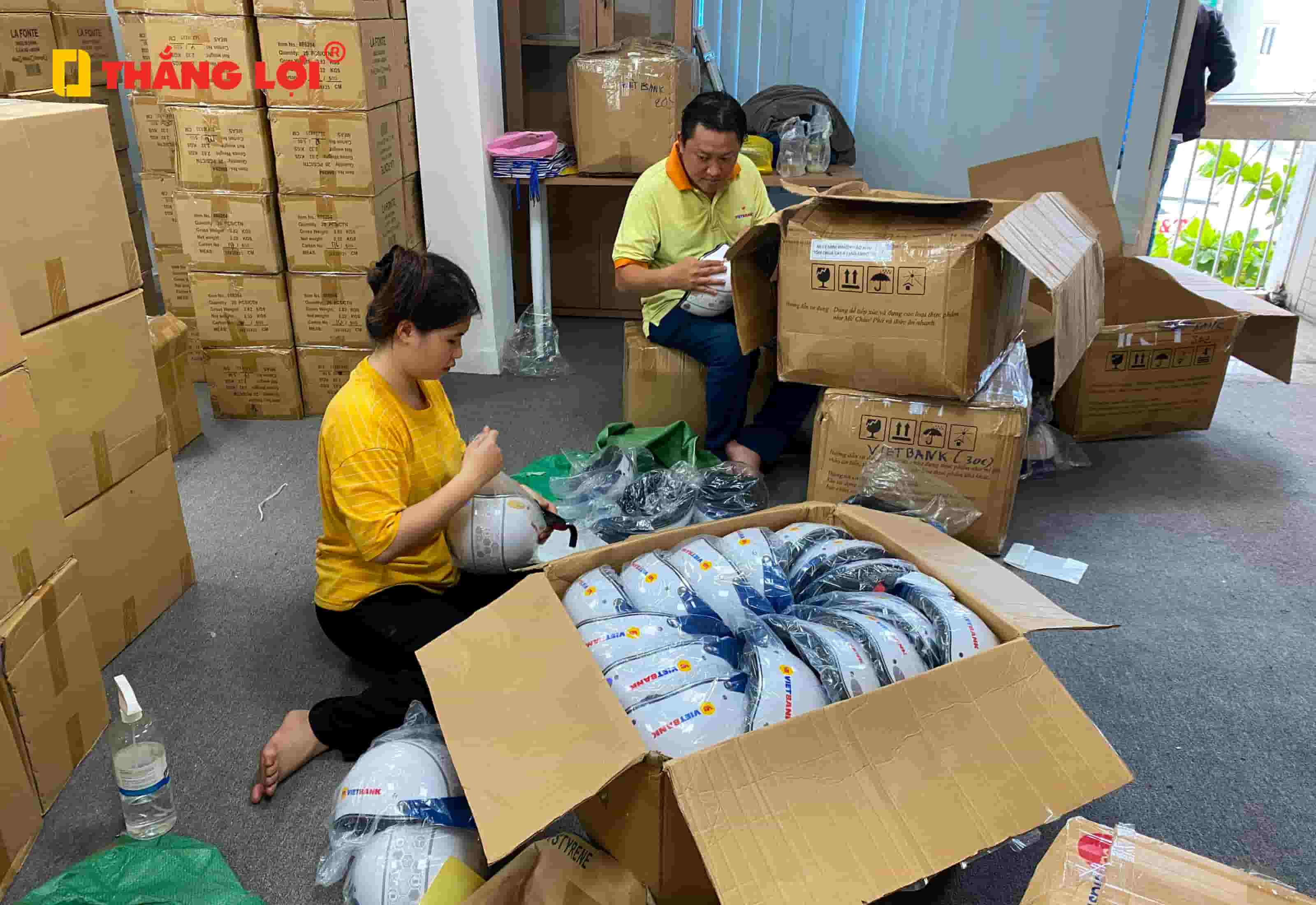 giới thiệu về xưởng sản xuất nón bảo hiểm thắng lợi
