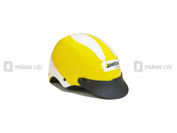 Nón bảo hiểm nửa đầu in logo Weber Saint-Gobain