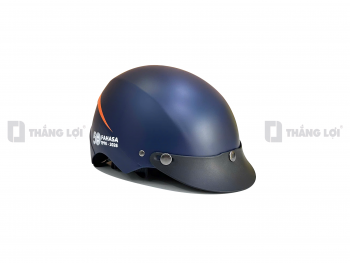 Nón bảo hiểm nửa đầu in logo FAHASA 50 năm
