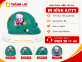 Nón bảo hiểm trẻ em Kitty