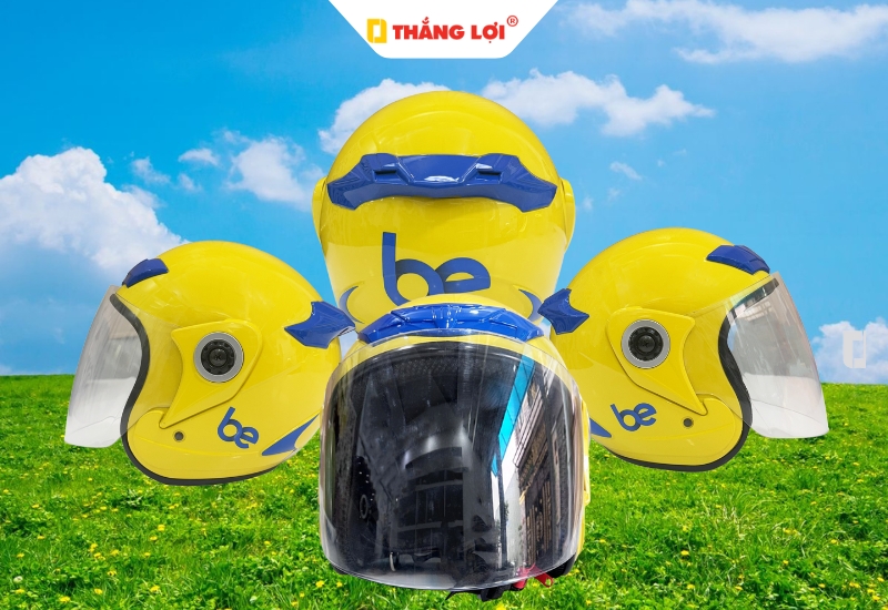 Nón bảo hiểm 3 phần 4 cho đơn vị vận chuyển Be