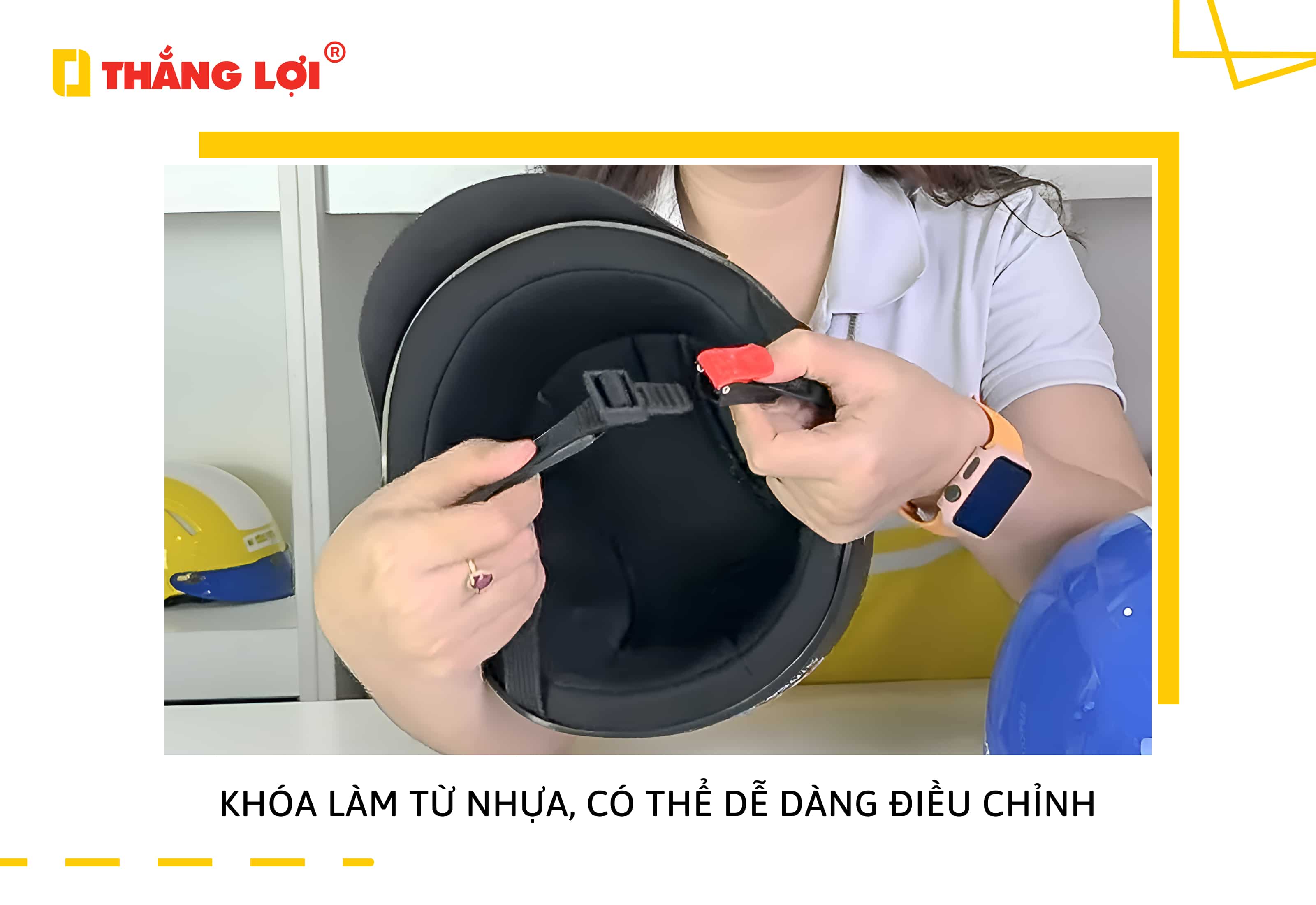 nón bảo hiểm nửa đầu có kinh