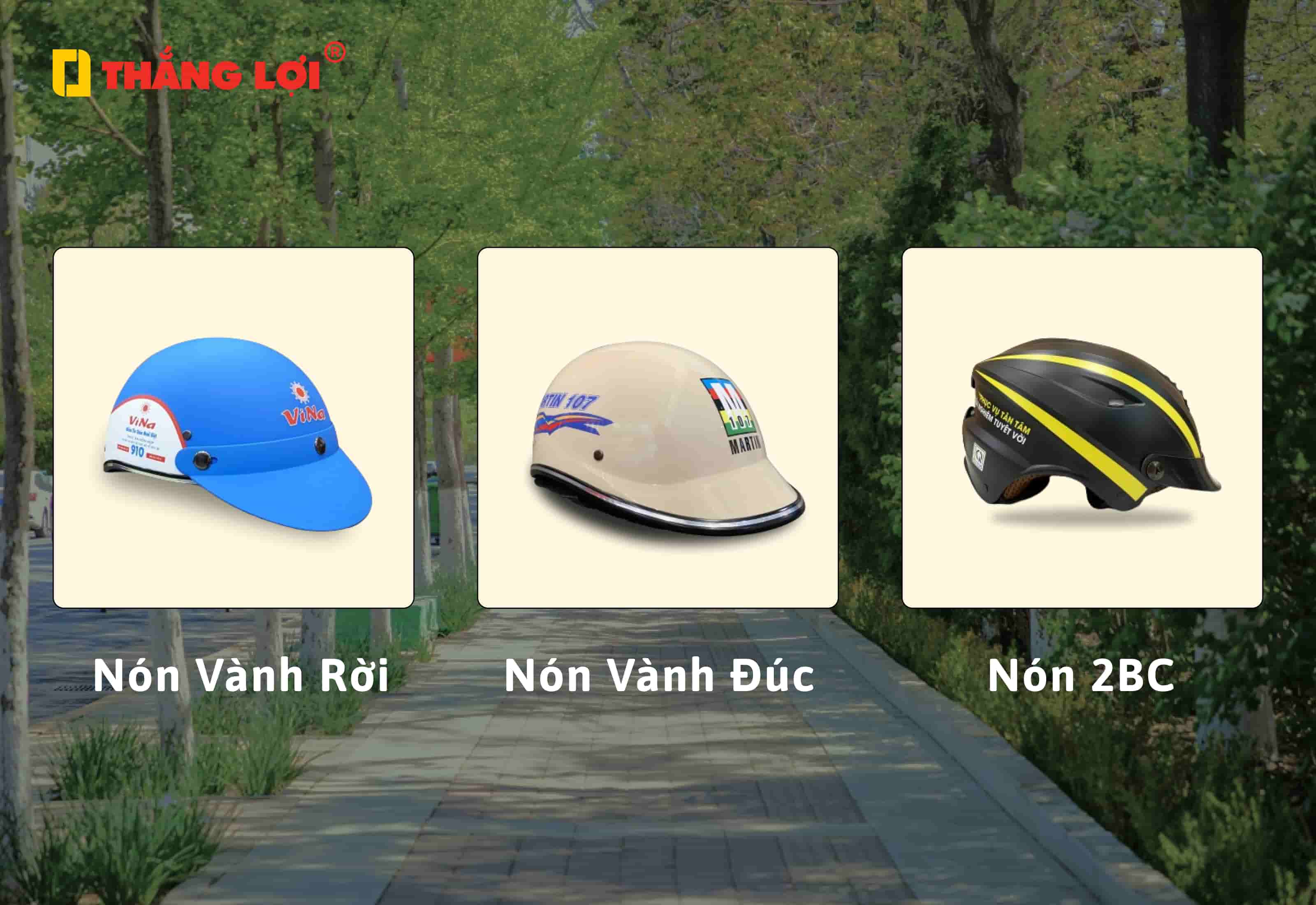nón bảo hiểm nửa đầu không kính