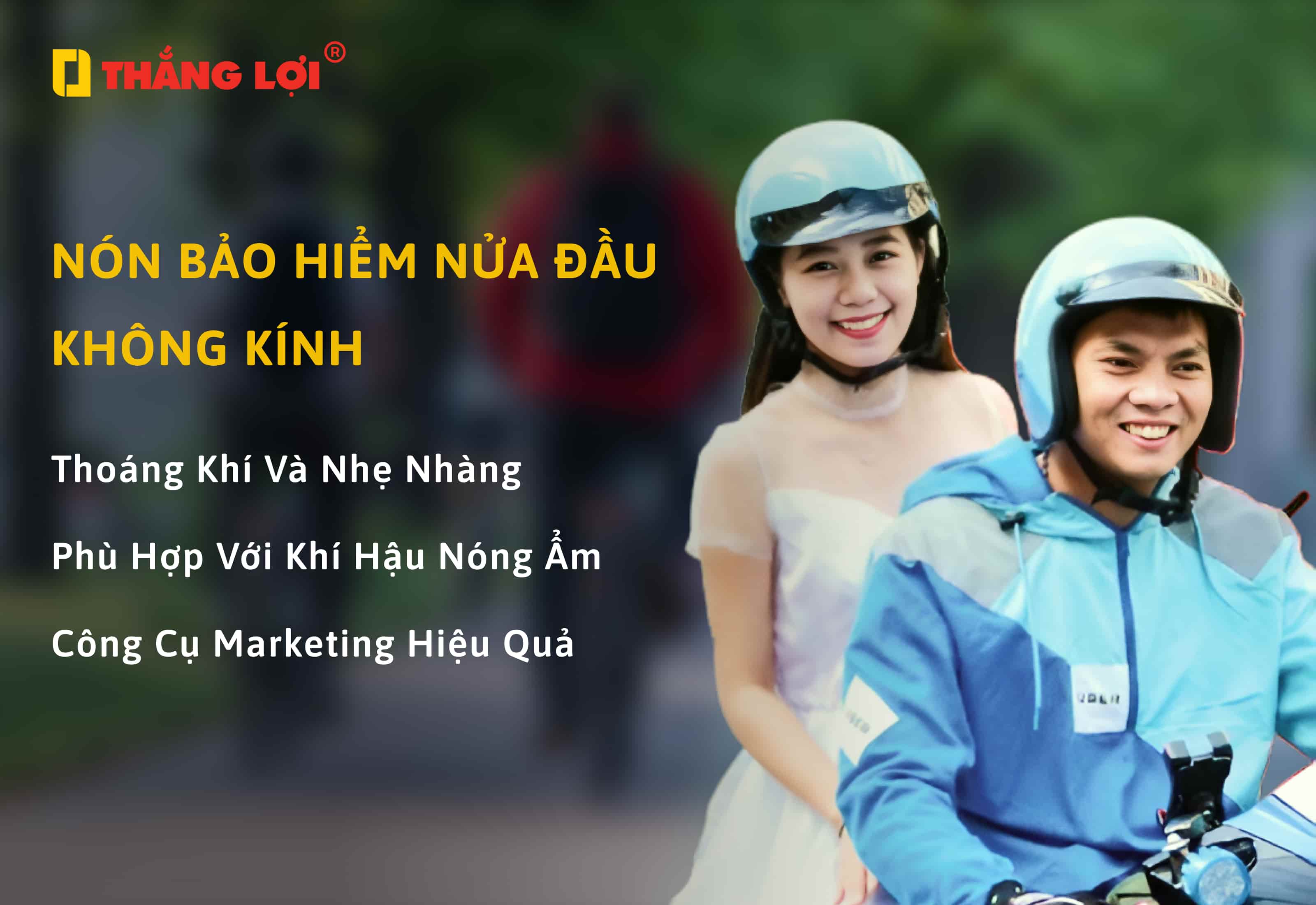 nón bảo hiểm nửa đầu không kính