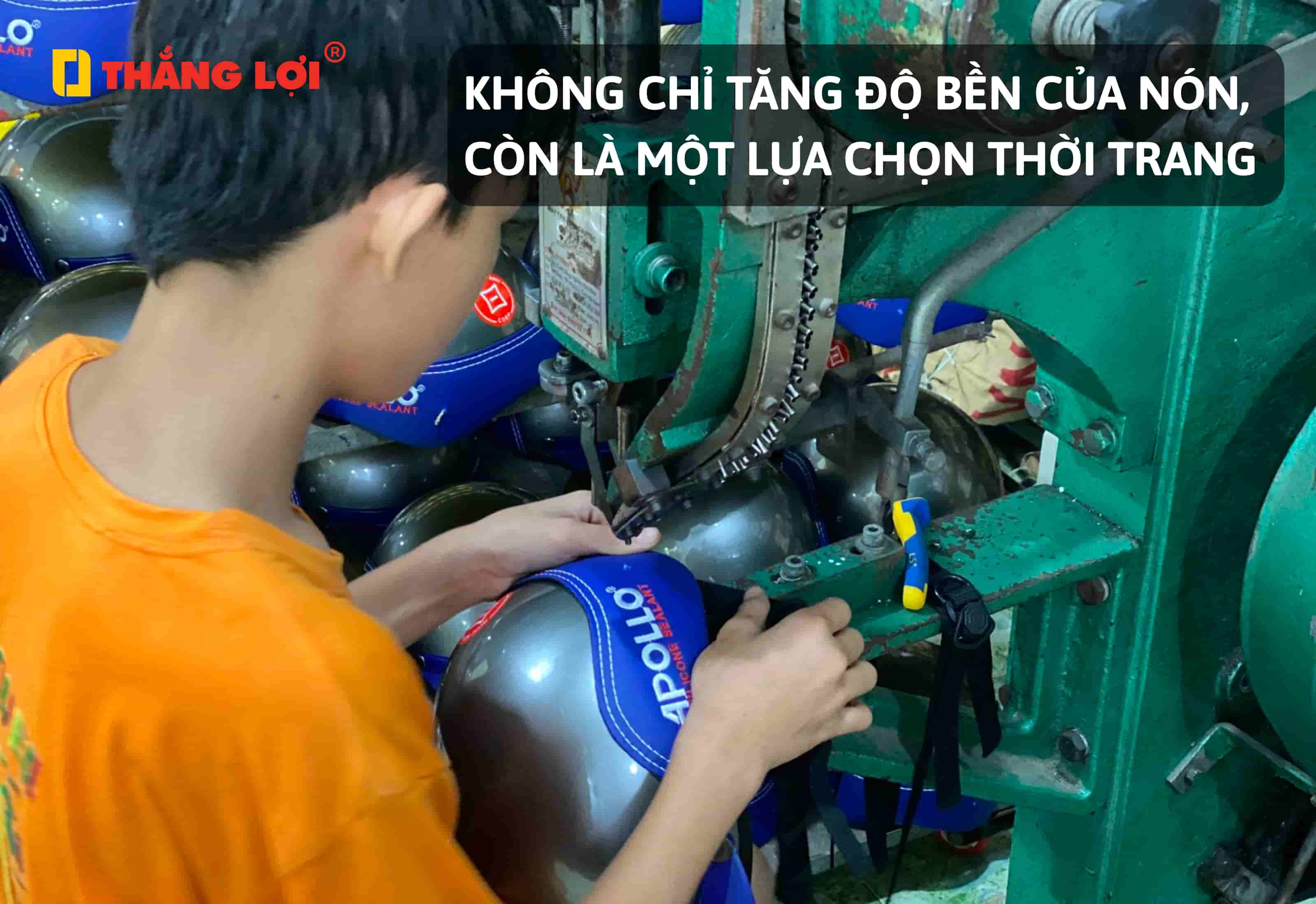 nón bảo hiểm nửa đầu ốp da