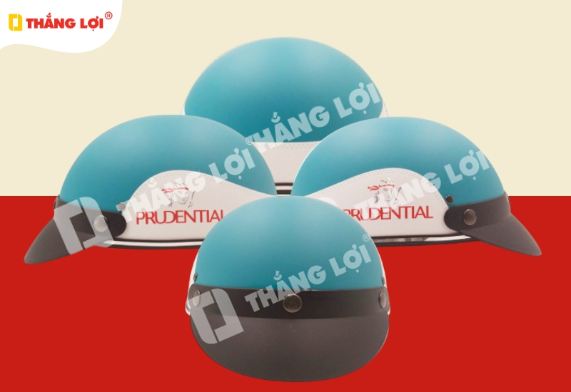 Nón bảo hiểm nửa đầu công ty bảo hiểm Prudential
