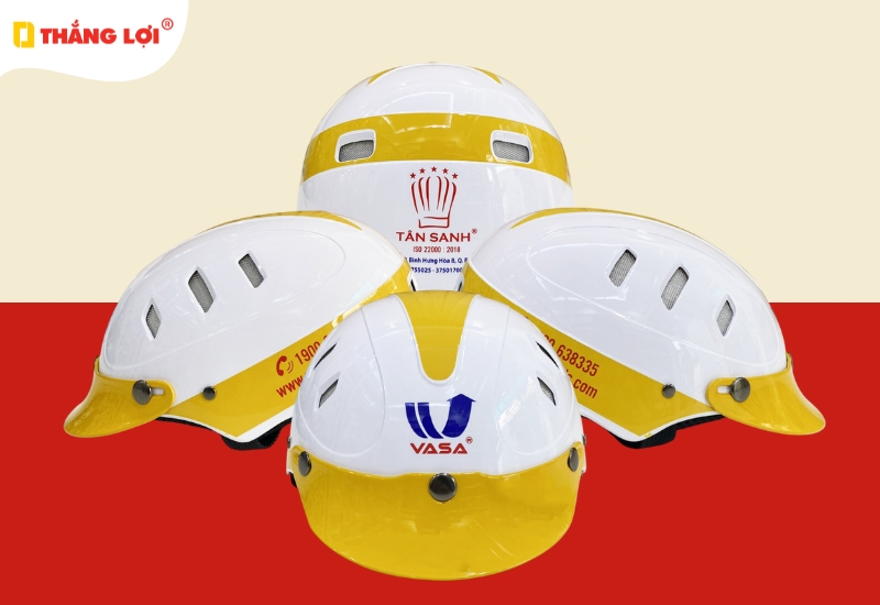 Nón bảo hiểm nửa đầu dầu ăn thực vật Tân Sanh