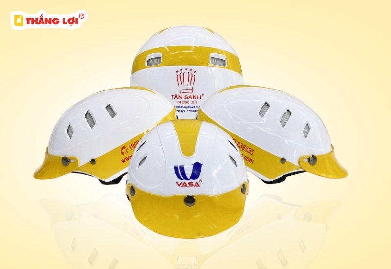 Nón bảo hiểm nửa đầu dầu ăn thực vật Tân Sanh