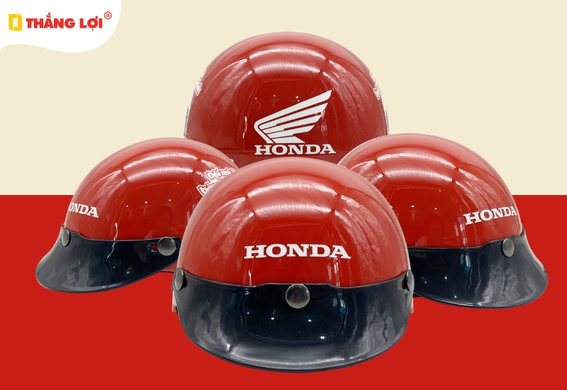 Nón bảo hiểm nửa đầu thương hiệu xe Honda