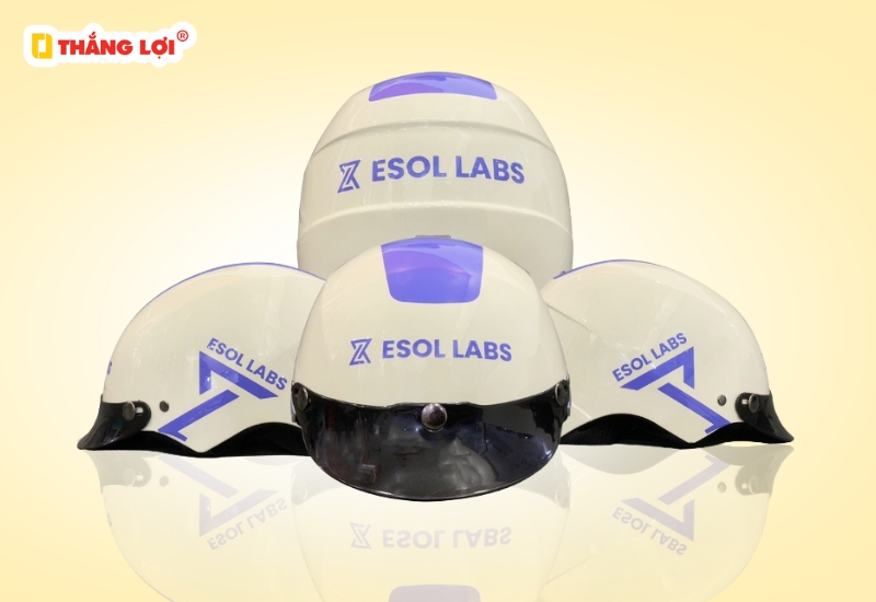 Xưởng sản xuất nón bảo hiểm nửa đầu không kính