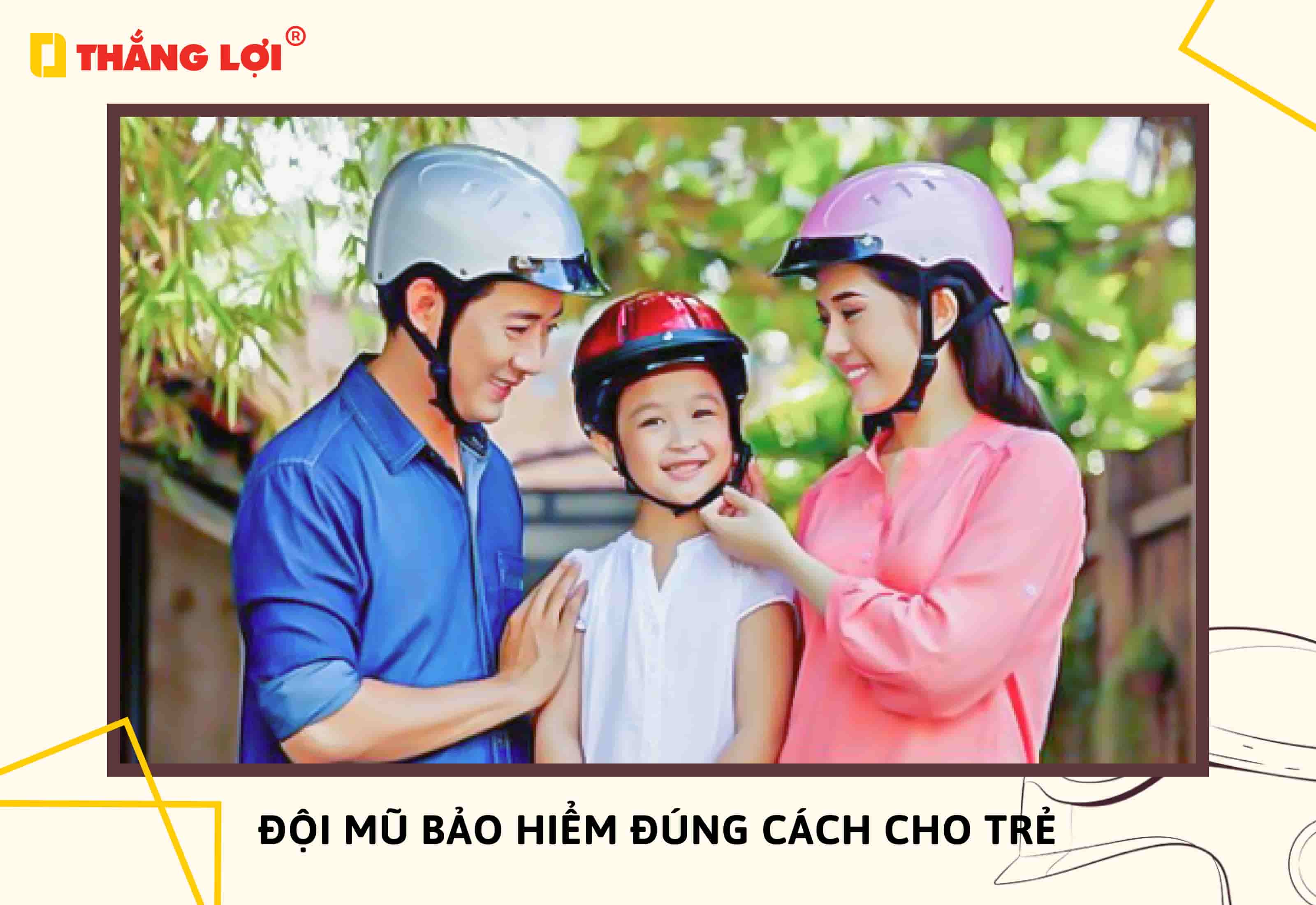 nón bảo hiểm trẻ em