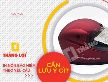 In nón bảo hiểm theo yêu cầu cần lưu ý gì để đảm bảo chất lượng?