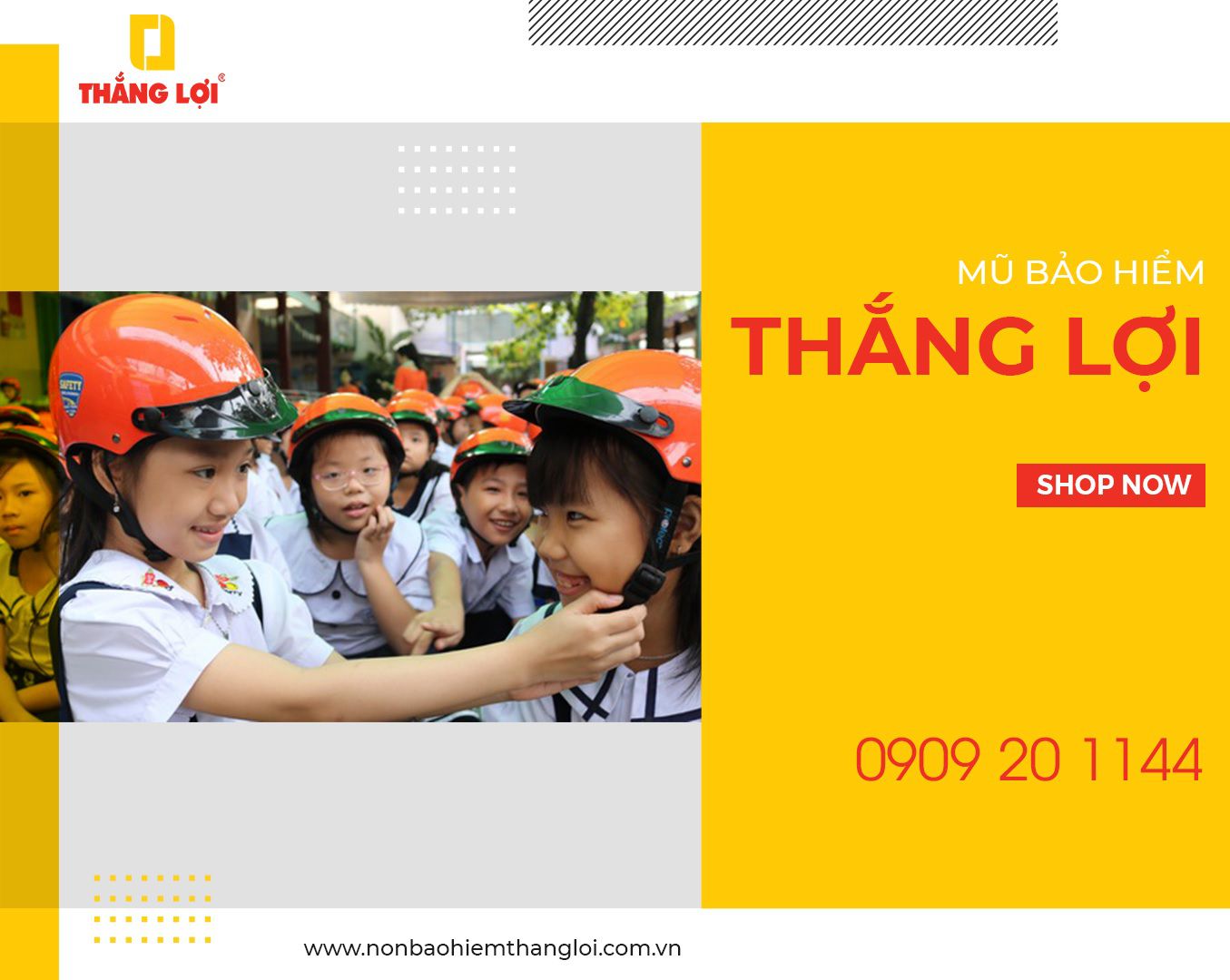 Dịch vụ làm nón bảo hiểm quảng cáo chuẩn chất lượng, giá tốt tại Thắng Lợi