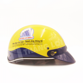 Nón Bảo Hiểm Nửa Đầu Huỳnh Gia