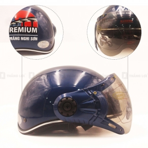 Nón bảo hiểm nửa đầu kính Xi Măng Nghi Sơn