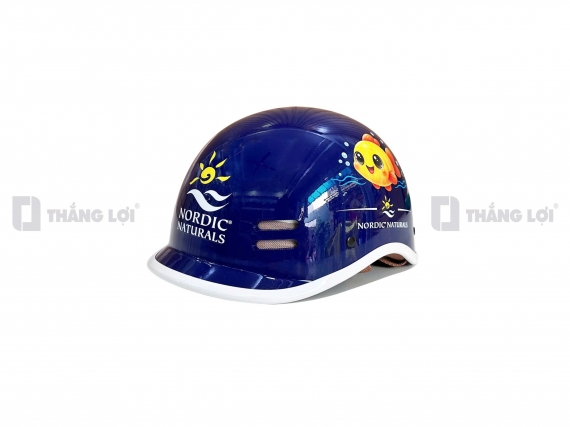 Nón bảo hiểm in hình cá heo Nordic Naturals