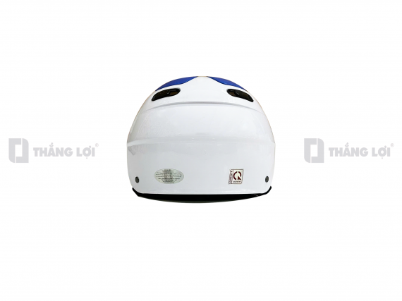 Nón bảo hiểm nửa đầu in logo công ty KMS