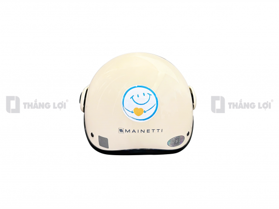 Nón bảo hiểm nửa đầu có kính in logo Mainetti