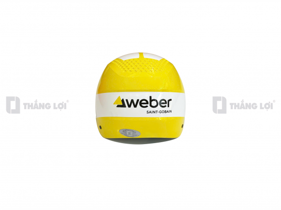 Nón bảo hiểm nửa đầu in logo Weber Saint-Gobain