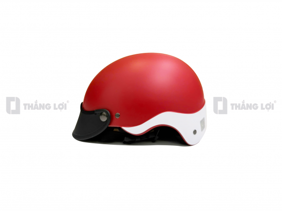 Nón bảo hiểm nửa đầu in logo Ken Táo