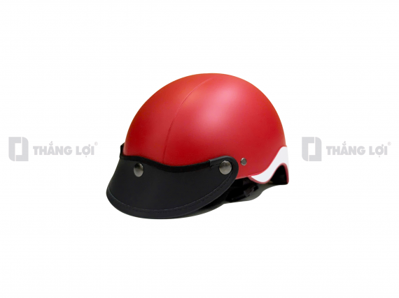 Nón bảo hiểm nửa đầu in logo Ken Táo