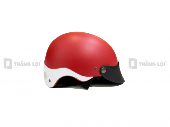 Nón bảo hiểm nửa đầu in logo Ken Táo