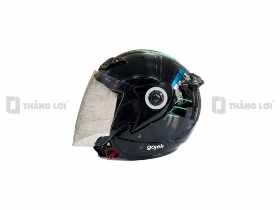 Nón bảo hiểm 3/4 đầu GOJEK