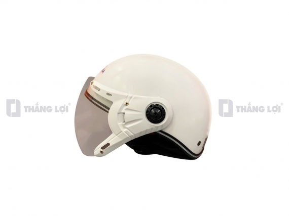 Nón bảo hiểm nửa đầu có kính Sung Ju Vina