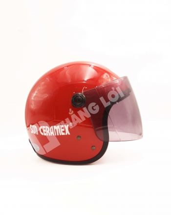 Nón Bảo Hiểm 3/4 Đầu Sơn Ceramex