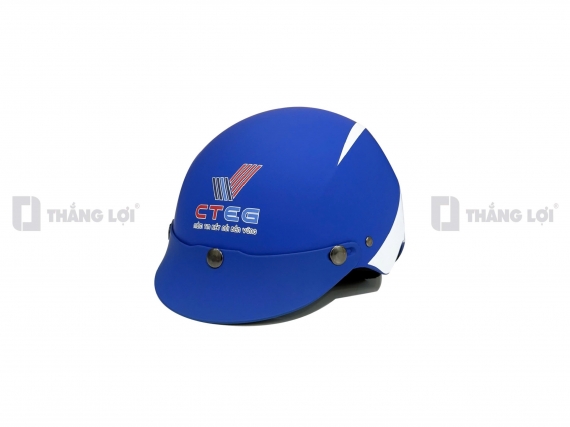 Nón bảo hiểm in logo công ty Cường Thịnh CTEG