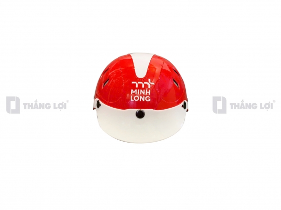 Nón bảo hiểm in logo Minh Long Agro