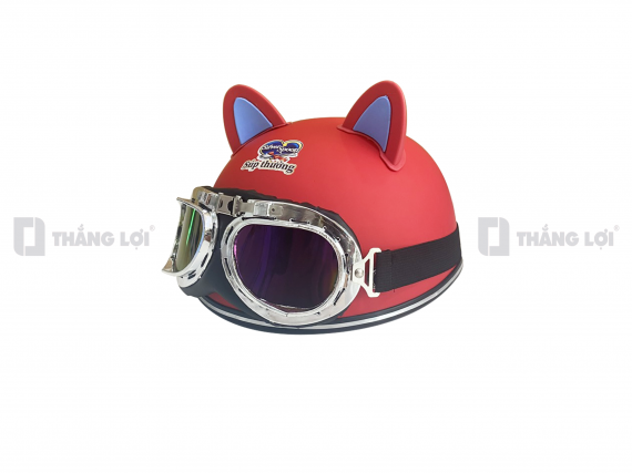 Nón bảo hiểm in logo Súp Thưởng Silver Spoon