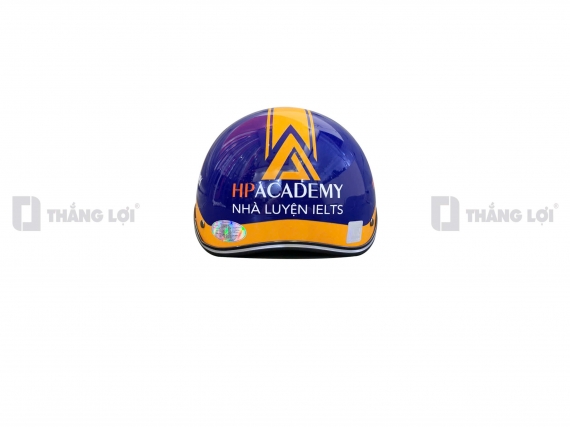 Nón bảo hiểm in logo Trung tâm ngoại ngữ HP Academy