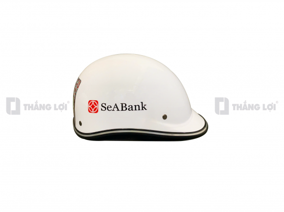 Nón bảo hiểm in logo ngân hàng SeaBank