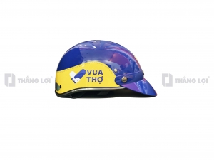 Nón bảo hiểm in logo công ty công nghệ Vua Thợ