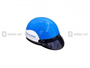 Nón bảo hiểm in logo điện thoại di động Hà Dũng