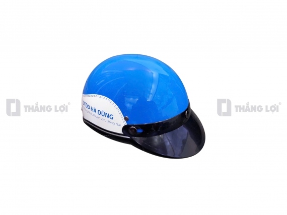 Nón bảo hiểm in logo điện thoại di động Hà Dũng
